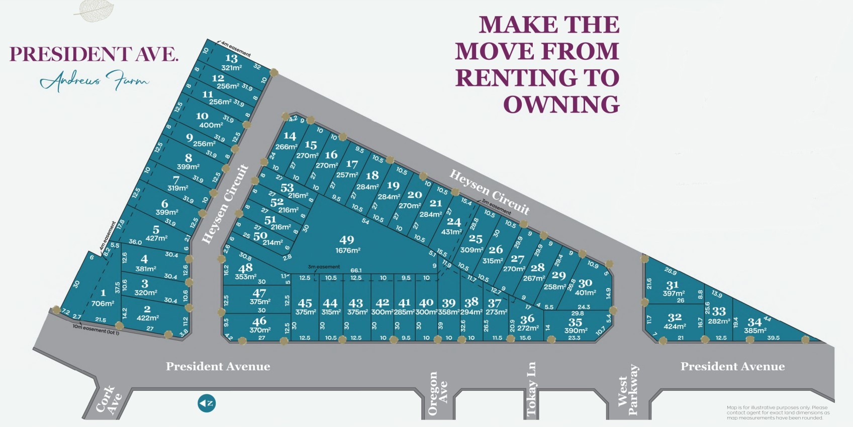 [Land for Sale] President Avenue Estate, Andrews Farm OpenLot